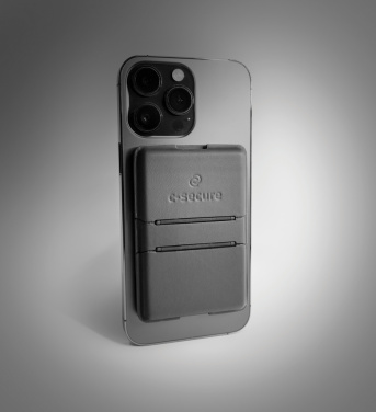 Logotrade reklamprodukter bild: C-Secure MagSafe-telefonplånbok